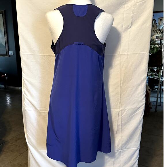 Title Nine Blue Nimblene Golf Tank Dress with pocket Medium - Picture 4 of 12